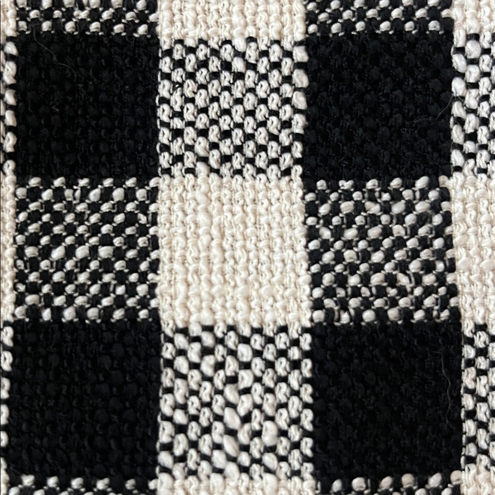 Tristan Monochrome Checkered Pencil Skirt - Picture 5 of 7